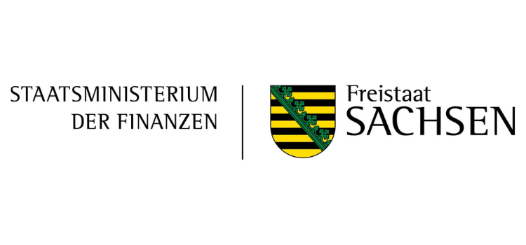 Staatsministerium der Finazen - Freistaat Sachsen Logo